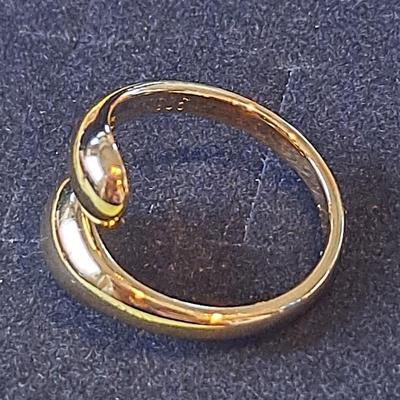 18kt Gold Overlay Sterling Silver