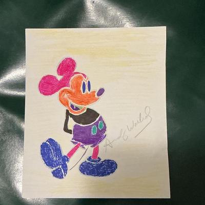 Andy Warhol Original Work