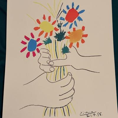 Old Picasso Print