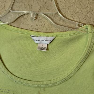 Christopher & Banks Women's Tops – Size Large – Lot of 4