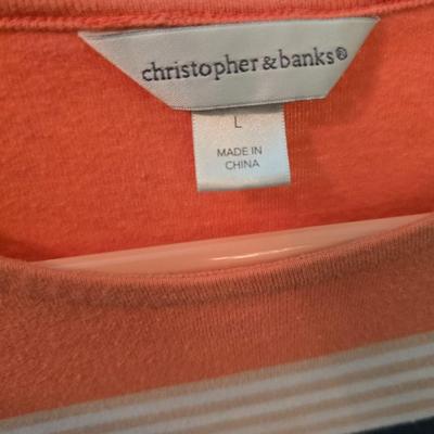 Christopher & Banks Women's Tops – Size Large – Lot of 4