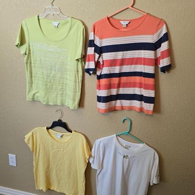 Christopher & Banks Women's Tops – Size Large – Lot of 4