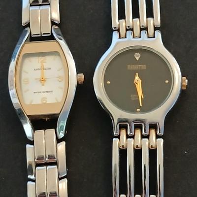 Ladies' Fashion Watch Duo – Anne Klein & Manhattan Quartz (Diamond Accent)
