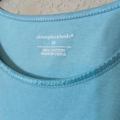 Christopher & Banks Sleeveless Tank Tops – Size Medium – Lot of 4