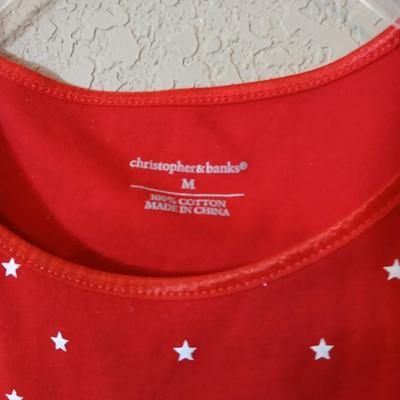 Christopher & Banks Sleeveless Tank Tops – Size Medium – Lot of 4
