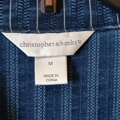 Christopher & Banks Button-Up Jackets – Size Medium – Lot of 2