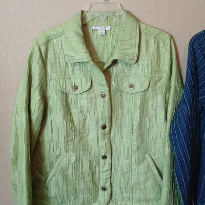 Christopher & Banks Button-Up Jackets – Size Medium – Lot of 2