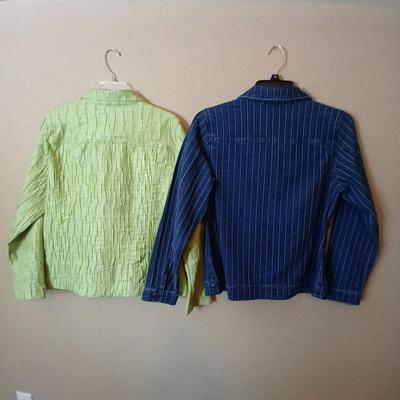 Christopher & Banks Button-Up Jackets – Size Medium – Lot of 2