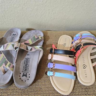 2 Pairs of Women's Sandals – Mephisto & Katy Perry Styles