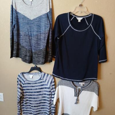 Christopher & Banks Women's Tops – Size Small – Lot of 4