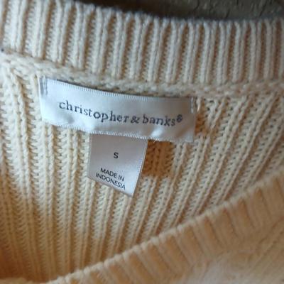 Christopher & Banks Women's Sweaters – Size Small – Lot of 4