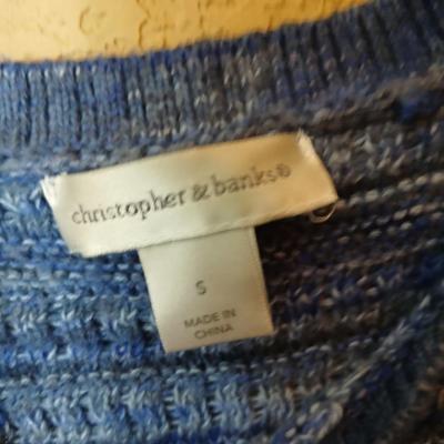 Christopher & Banks Women's Sweaters – Size Small – Lot of 4