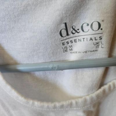 D&Co Essentials Women's T-Shirts – Size Medium – Lot of 4