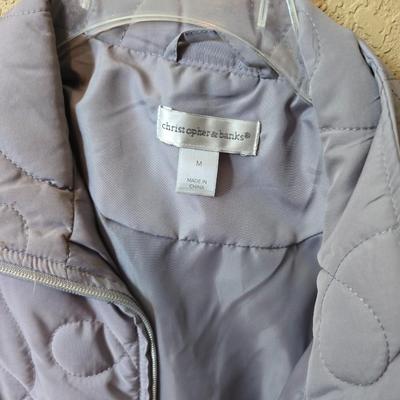 Women's Quilted & Knit Vests – Size Medium – Lot of 4 - all Christopher Banks