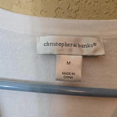 Christopher & Banks Women’s Summer Tops – Size Medium – Lot of 4