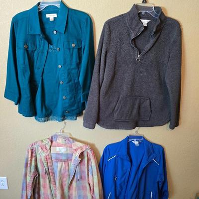Christopher & Banks Women's Jackets & Pullovers – Size Medium – Lot of 4