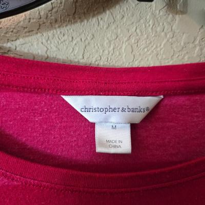 Women’s Long Sleeve & Layering Tops – Size Medium (Mostly Christopher & Banks)
