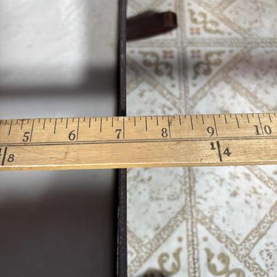 LOT 382: Doll Furniture: Chaise Lounge, Rocking Chair, Small Doll Cradle, American Girl Doll Samantha Poster & American Girl Doll...