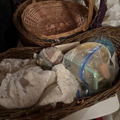 LOT 384: Costume Props, Handbag, Scarves, Belts, Masks, Fabric and More