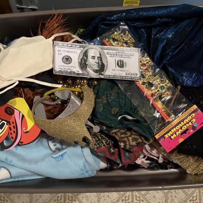 LOT 386: Costumes & Accessories, T-Shirts, Fleece Blankets and More