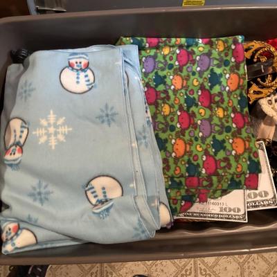 LOT 386: Costumes & Accessories, T-Shirts, Fleece Blankets and More