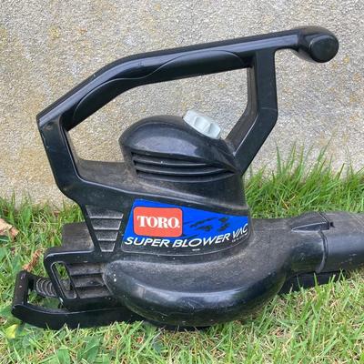 LOT 388: Toro Super Blower Vac, Black & Decker String Trimmer and Hyper Tough Electric Drill