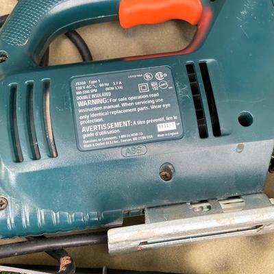 LOT 389: Black & Decker Ranger Drill / Driver, Drill Bits in Case and Saw in Storage Case