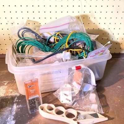 LOT 390: Basement Cleanout - Tools, Hardware, Household Essentials and More