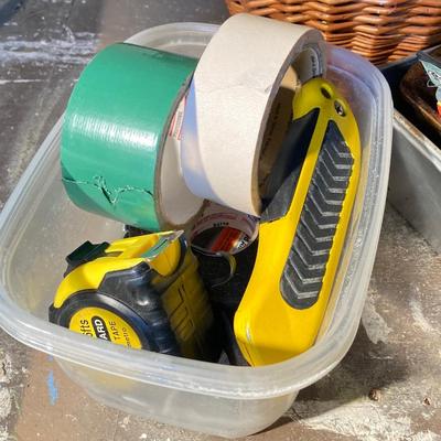 LOT 390: Basement Cleanout - Tools, Hardware, Household Essentials and More