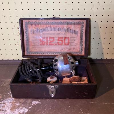 LOT 391: Vintage Tools, Reed's Pecan Nut Cracker and Star-Rite Electric Massager