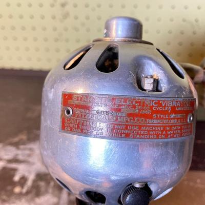 LOT 391: Vintage Tools, Reed's Pecan Nut Cracker and Star-Rite Electric Massager