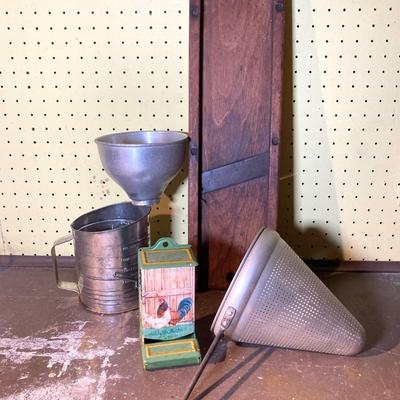 LOT 393: Vintage Kitchen Tools, Gadgets and More