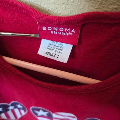 Women's Medium Tops – Mixed Brands, Patriotic & Seasonal Themes