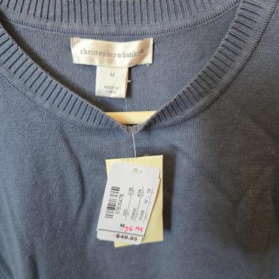 4 Women’s Sweaters – Christopher & Banks – Size M