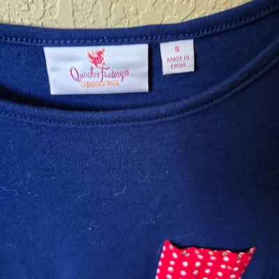 Lot of 4 Quacker Factory Embellished Tops – Size Small