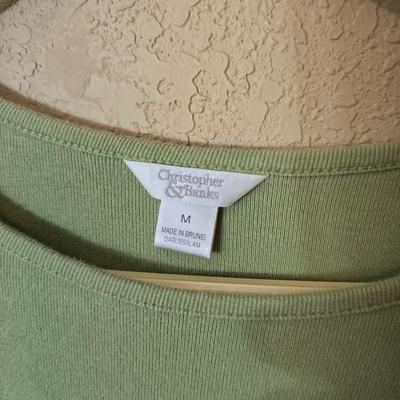 Lot of 4 Long Sleeve Tops – Fall & Earth Tones – Size M Christopher & Banks