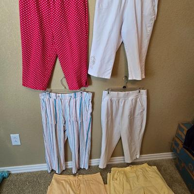 Women's Summer Pants & Capris – Size Medium Mix, Quacker Factory & More
