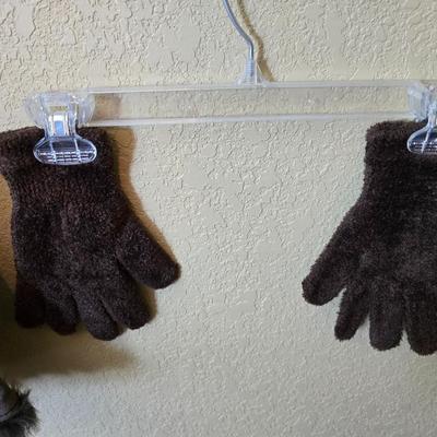 Coldwater Creek Suede Jacket & Glove Set – Size L