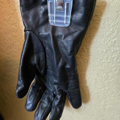 Genuine Leather Coat & Gloves Set – Centigrade (M)