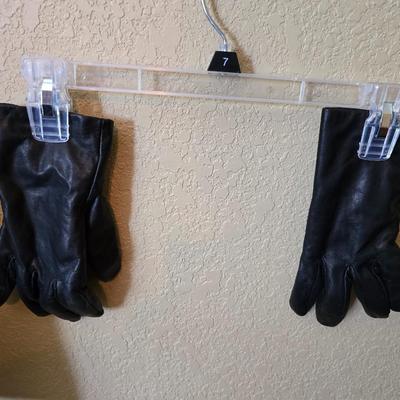Genuine Leather Coat & Gloves Set – Centigrade (M)