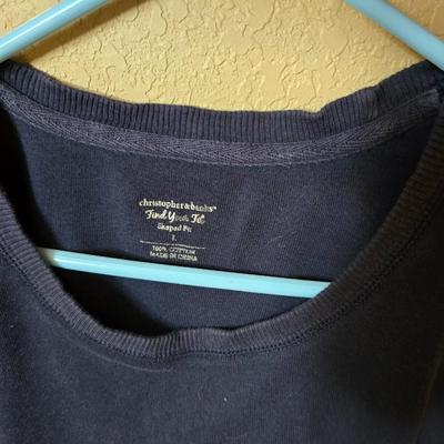Striped & Solid Cotton Tee Lot – Size Medium Christopher Banks