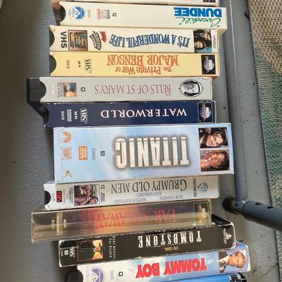 VHS tapes