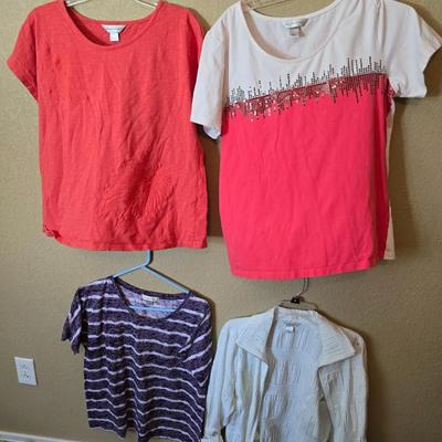 4 Women’s Tops – Christopher & Banks, Size L