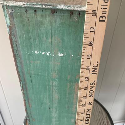 Vintage spice tins with drawer