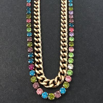 Multilayered/Multicolored necklace