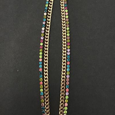 Multilayered/Multicolored necklace