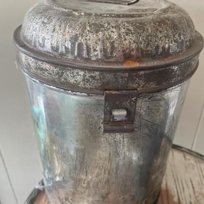 Steel wool and metal canister