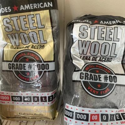 Steel wool and metal canister