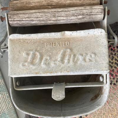 Vintage mop buckets