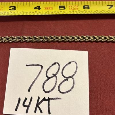 14 KT Bracelet